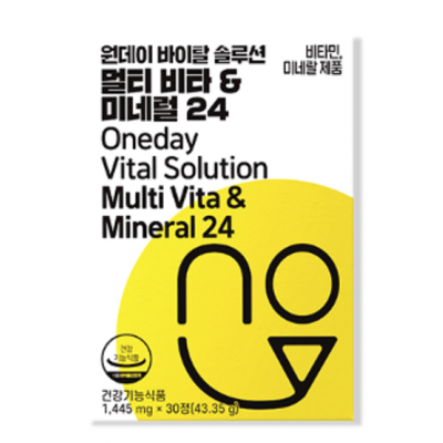 [노모델] 원데이 바이탈 솔루션 멀티비타&미네럴24 *5개